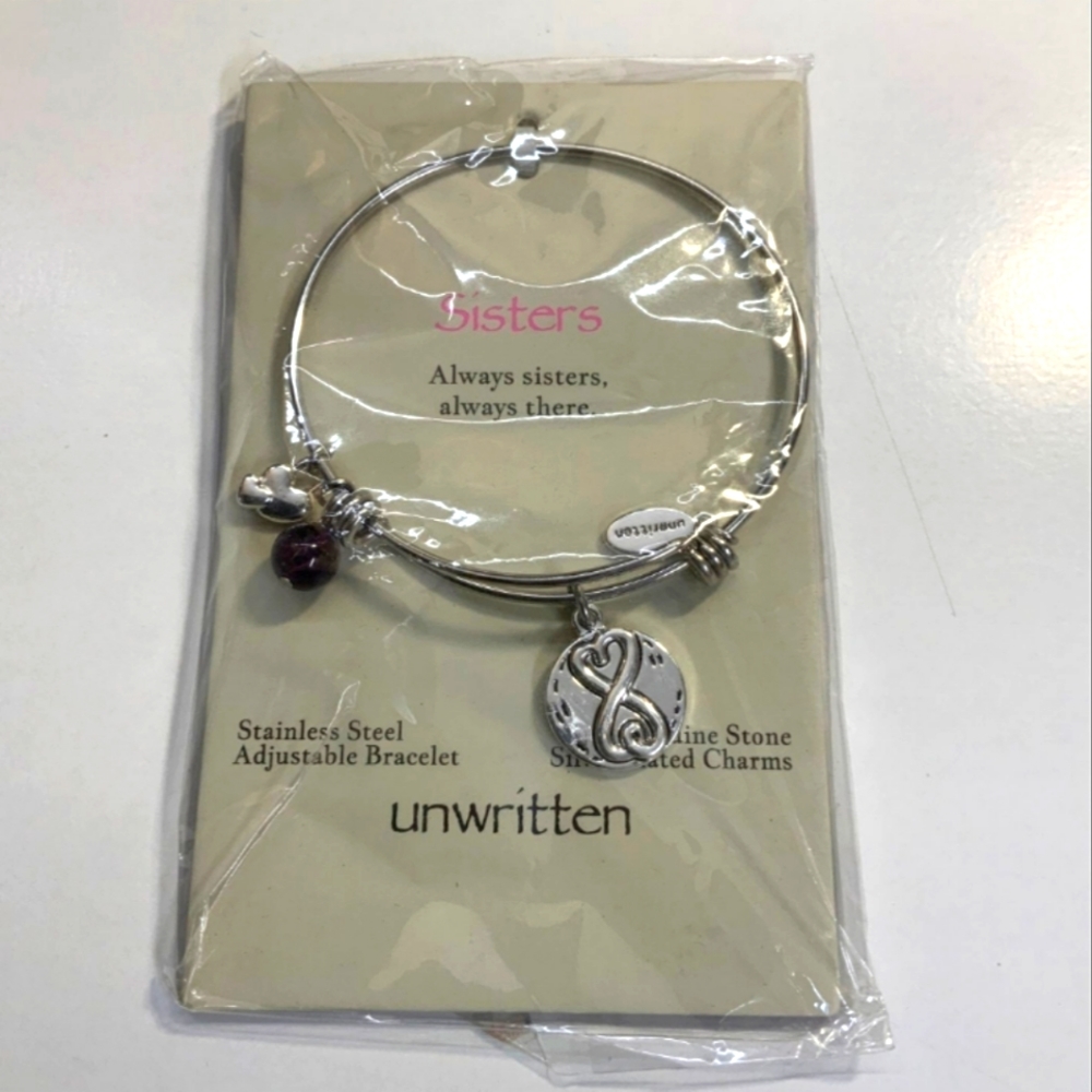 Unwritten Sisters Infinity Bracelet